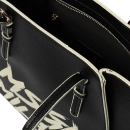 ◆키즈◆키즈 로고 페인팅 탑 숄더백 블랙 F5MSJGBA097 110