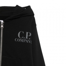 ◆키즈◆25SS 키즈 로고 프린트 후드집업 블랙 18CKSS028B 00LCA69 999