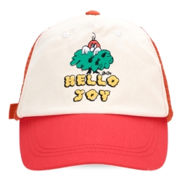 ◆키즈◆25SS 키즈 헬로 조이 메쉬캡 레드 B125AI022 611