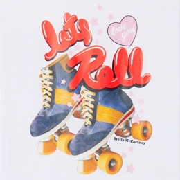 ◆키즈◆25SS 여성 헬로 프린팅 티셔츠 화이트 TW8D01 Z0434 100