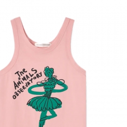 키즈 프로그 탱크탑 티셔츠 소프트핑크 S26191 045BD