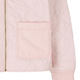 ◆키즈◆23FW 키즈 다이아몬드 퀄팅 패딩 자켓 라이트핑크 8069467