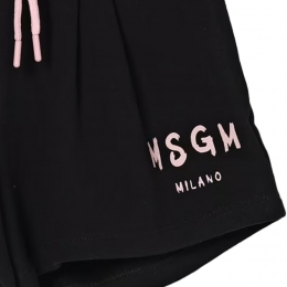 ◆키즈◆여성 플리스 숏팬츠 블랙/핑크 S6MSJGSH066 11088