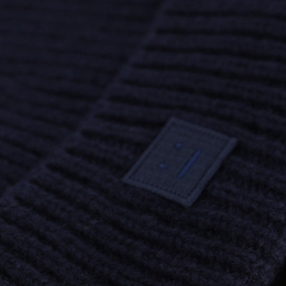 ◆키즈◆23SS 키즈 페이스 패치 비니 네이비 D40006 BG3