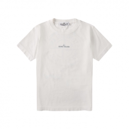 ◆키즈◆여성 로고 백 프린팅 반팔 티셔츠 화이트 L1S16 2100009 S0377 V0001