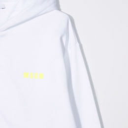 ◆키즈◆21FW 키즈 로고 프린트 집업 후디 화이트 MS027894 001