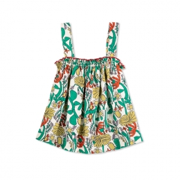 ◆키즈◆키즈 허벌리스트 올오버 우븐 탑 멀티 B126AC030 199