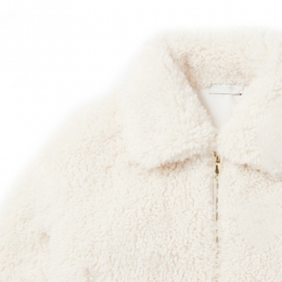 ◆키즈◆23FW 키즈 페이크 퍼 자켓 크림 TT2D17 Z1277 101