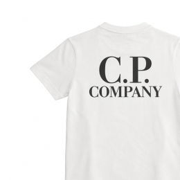 ◆키즈◆여성 로고 백프린팅 반팔 티셔츠 화이트 20CKTS117C 00LAA17 103