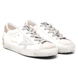 ◆키즈◆21SS 키즈 슈퍼스타 스니커즈 화이트/골드탭 GYF00102 F000980 10479