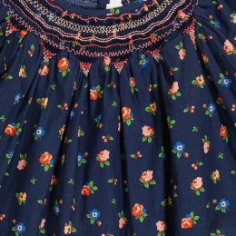 ◆키즈◆21SS 키즈 플로럴 블라우스 네이비 S01GBLWO2601 570