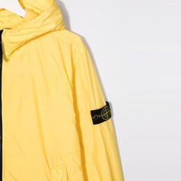 ◆키즈◆22SS 키즈 와펜 후드 자켓 옐로우 761640233 V0030