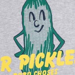 ◆키즈◆키즈 미스터 피클스 티셔츠 헤더그레이 B126AC018 041