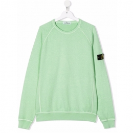 ◆키즈◆22SS 키즈 와펜 패치 맨투맨 민트 761660641 V0152