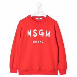 ◆키즈◆21FW 여성 로고 프린트 스웨트 맨투맨 레드 MS027672 040