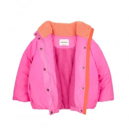 ◆키즈◆24FW 키즈 써클 아노락 자켓 핑크 B224AC132 561