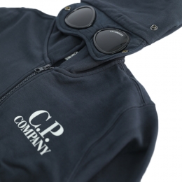 ◆키즈◆25FW 여성 스몰로고 프린트 후드집업 네이비 19CKSS035C 00LCA76 888