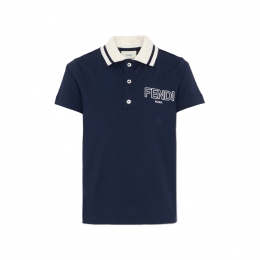 ◆키즈◆키즈 위드 로고 폴로 티셔츠 네이비 JMI496 7AJ F0QG0