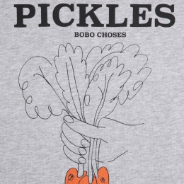 ◆키즈◆키즈 번치 오브 베지터블 프린팅 티셔츠 그레이 B126AC010 041