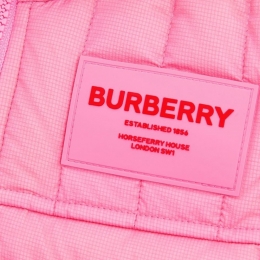 ◆키즈◆22FW 키즈 로고 패치 패딩 조끼 핑크 8053880