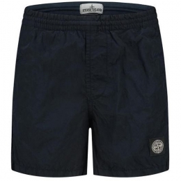 ◆키즈◆25SS 키즈 로고 패치 스윔 숏팬츠 블랙 K1S16 B100001 S0043 V0029