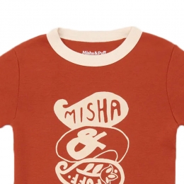 ◆키즈◆25SS 키즈 그루비 페이즐리 티셔츠 레드 K3063S25 629