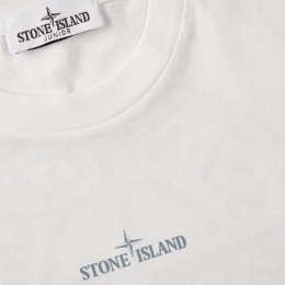 ◆키즈◆여성 로고 백 프린팅 반팔 티셔츠 화이트 L1S16 2100009 S0377 V0001