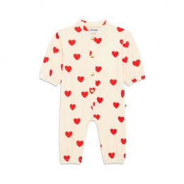 ◆키즈◆키즈 하트 패턴 점프수트 화이트 26140107 10