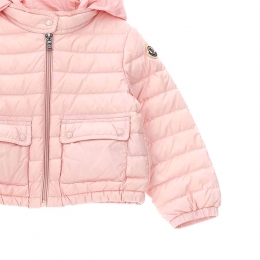 ◆키즈◆키즈 LANS 로고 패치 포켓 경량패딩 자켓 라이트핑크 1A000 20 597YF 503