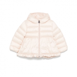 ◆키즈◆키즈 ODILE 로고 패치 패딩자켓 라이트핑크 1A000 32 597YF 51N