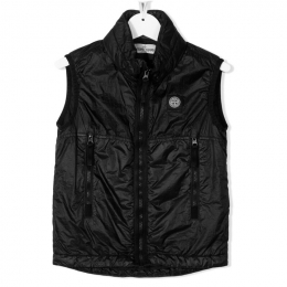 ◆키즈◆21SS 키즈 로고 패치 베스트 자켓 블랙 7416G0131 V0029