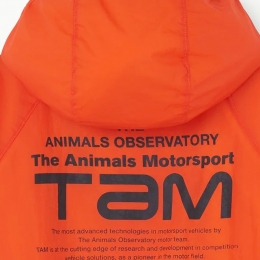 ◆키즈◆24SS 키즈 백 레터링 로고 후드 자켓 오렌지 S24092 037BZ