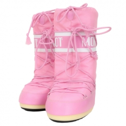 ◆키즈◆24FW 키즈 아이콘 하이 나일론 부츠 핑크 80D1400440 J001