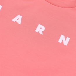 ◆키즈◆23FW 키즈 로고 프린팅 롱 슬리브 티셔츠 캔디핑크 M00870 M00LE 0M338