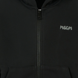 ◆키즈◆25FW 여성 로고 프린트 후드집업 블랙 F5MSJUZH002 110