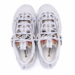 ◆키즈◆22SS 키즈 청키 하우스 체크 스니커즈 베이지/화이트 8047532