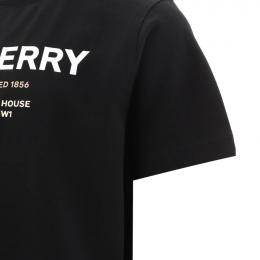 ◆키즈◆23SS 키즈 로고 프린팅 크루넥 티셔츠 블랙 8064569