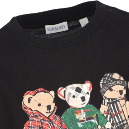 ◆키즈◆키즈 토마스 베어 반팔 블랙 8117539