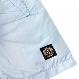 ◆키즈◆여성 로고 패치 스윔 숏팬츠 스카이블루 8016B0346 V0040