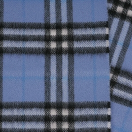 키즈 빈티지 체크 캐시미어 머플러 코너플라워블루 8117710