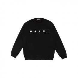 ◆키즈◆키즈 로고 맨투맨 블랙 M01612 M00V0 0M900