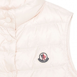 ◆키즈◆25SS 여성 LIANE 로고 패치 패딩조끼 라이트핑크 1A000 26 597YF 51N