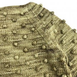 ◆키즈◆키즈 오리지널 팝콘 니트 그린 K1076F25 351