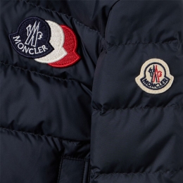 ◆키즈◆키즈 하칸 HAKAN 로고 패치 컬러로고 패딩자켓 네이비 1A000 06 597X2 77G