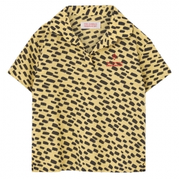 ◆키즈◆25SS 키즈 로고 몽키 폴로 티셔츠 옐로우 S25061 247BD