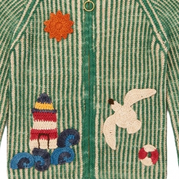 ◆키즈◆25SS 키즈 씨사이드 플럼 아일랜드 비치 자켓 론 K1056U25 345