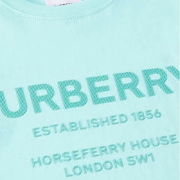 ◆키즈◆22SS 키즈 호스페리 로고 티셔츠 스카이블루 8051432