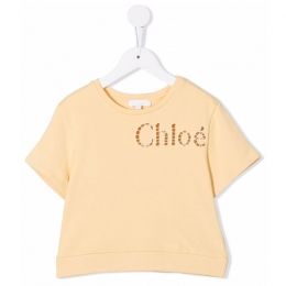 ◆키즈◆22SS 키즈 로고 반팔 티셔츠 옐로우 C15D41 505