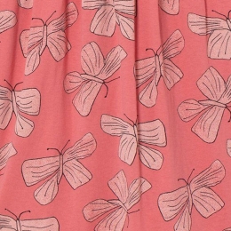 ◆키즈◆22FW 키즈 버터플라이 스커트 핑크 F22018 277DG