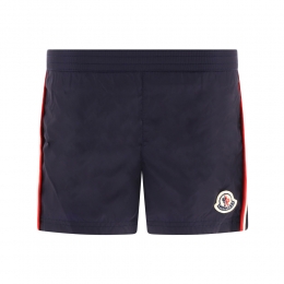 여성 로고 패치 스윔 숏 팬츠 네이비 2C000 05 53326 742